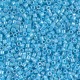 Miyuki delica Perlen 10/0 - Opaque light blue ab DBM-164
